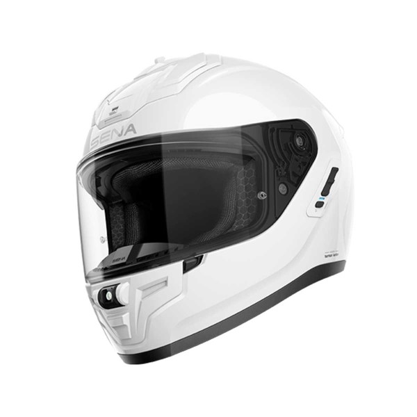 SENA Sena phantom anc smart helmet w mesh comms glossy white small